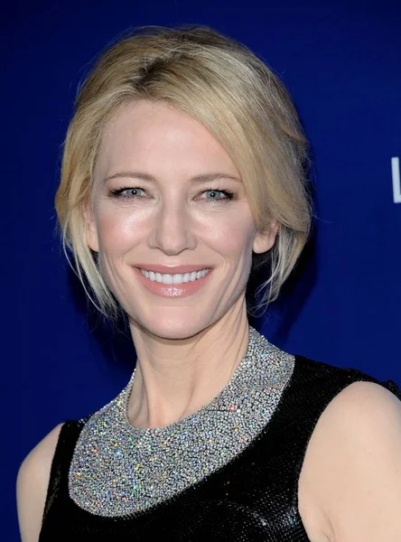 Cate Blanchett Purtând Colier Tiffany Sosirile Pentru Ediție Costume Designers — Fotografie, imagine de stoc