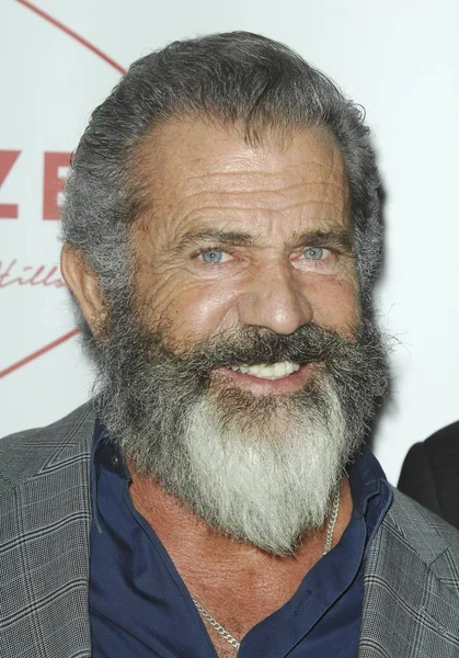 Mel Gibson Chegadas Para World Poker Tournament Apresenta Four Kings — Fotografia de Stock