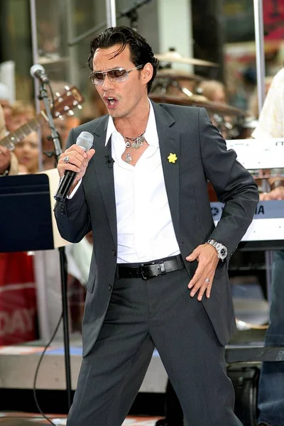 Marc Anthony Sur Scène Pour Nbc Today Show Concert Avec — Photo