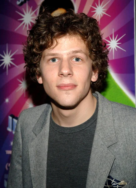 Jesse Eisenberg Arrivals Sarah Silverman Jesus Magic Premiere Clearview Chelsea — Stock Photo, Image