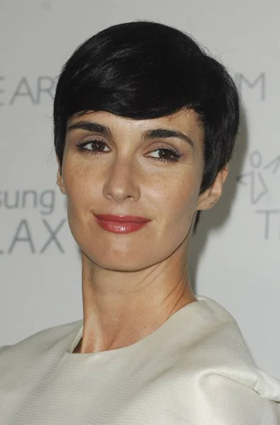 Paz Vega Aux Arrivées Pour Gala Art Elysium Heaven Hangar — Photo