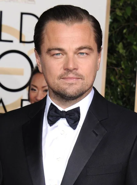 Leonardo Dicaprio Arrivals 73Rd Annual Golden Globe Awards 2016 Arrivals — Stok Foto