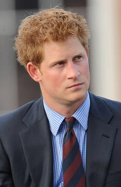 Pangeran Harry Pada Penampilan Publik Untuk Pangeran Harry Alamat Inggris — Stok Foto