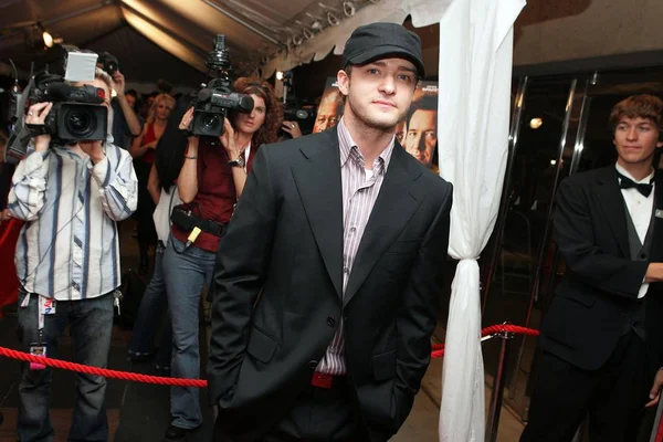 Justin Timberlake Bei Der Anreise Zur Edison Premiere Beim Toronto — Stockfoto