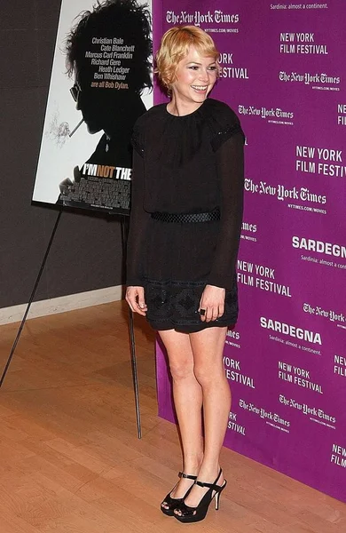 Michelle Williams Chegadas Para Premiere 45Th Annual New York Film — Fotografia de Stock