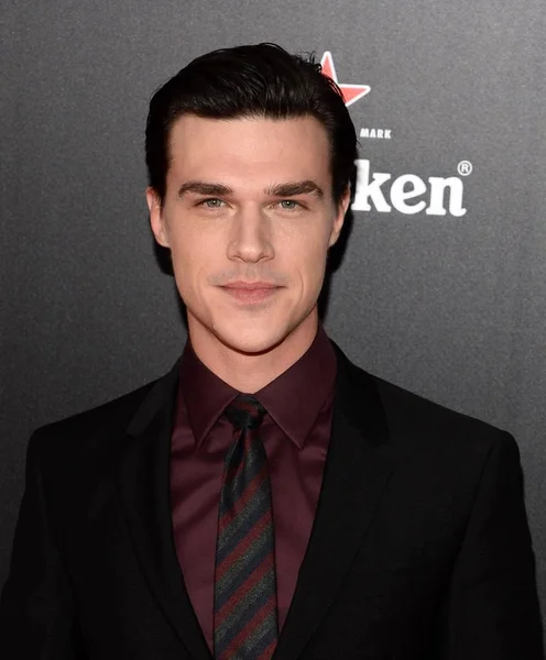 Finn Wittrock Při Příjezdu Velké Krátké Premiéry Divadlo Ziegfeld New — Stock fotografie