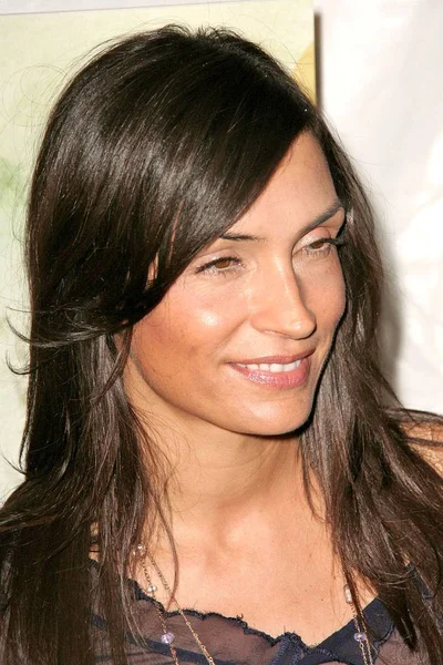 Famke Janssen Bei Der Ankunft Der Zehn New York Premieren — Stockfoto