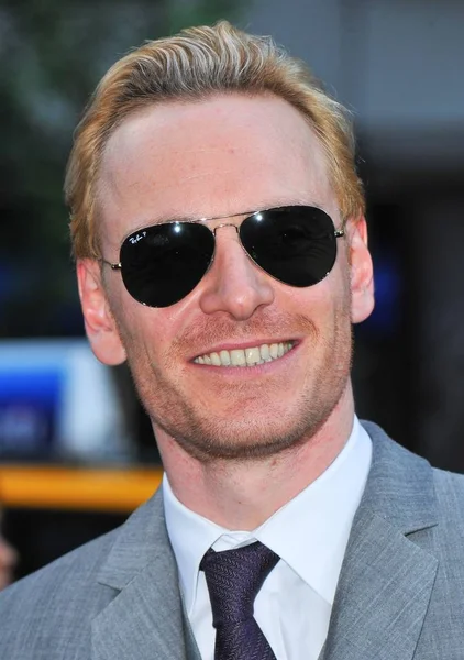 Michael Fassbender Chegadas Para Men First Class Premiere Ziegfeld Theatre — Fotografia de Stock