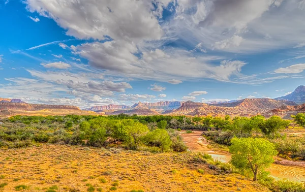 Zion National Park American National Park Located Southwestern Utah City — Stock Photo, Image