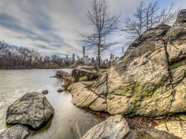 Central Park Jezera — Stock fotografie