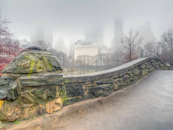 Gapstow Brücke Central Park New York — Stockfoto