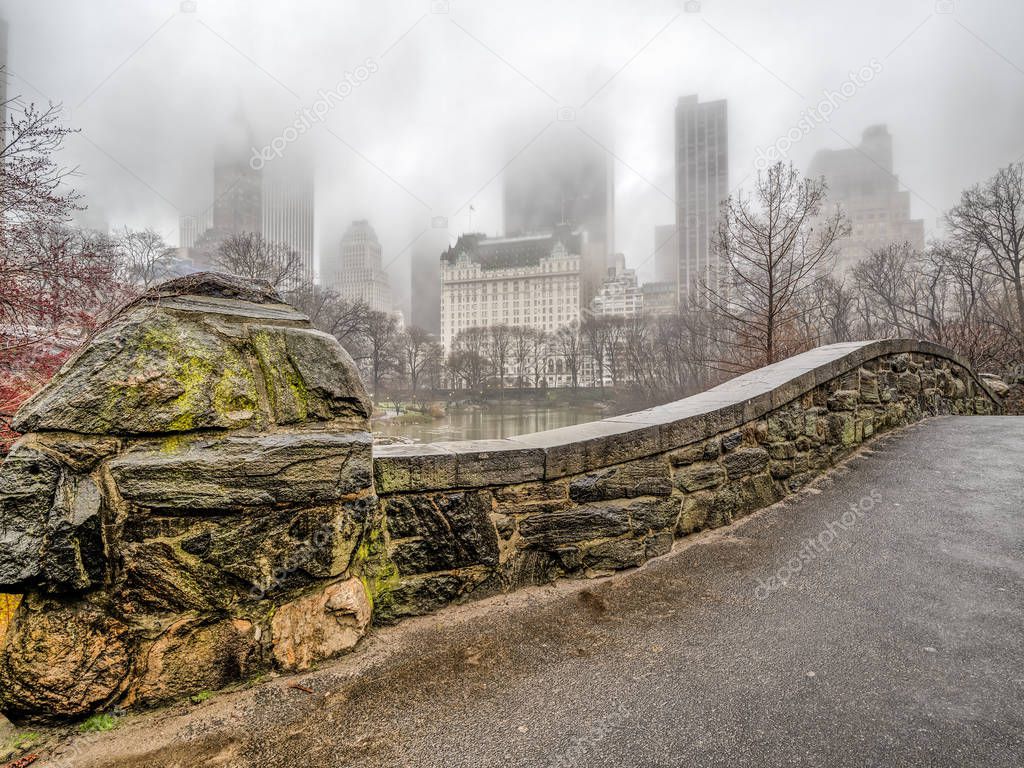 Gapstow bridge in Central Park, New York ?ity