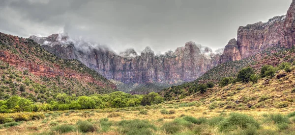 Zion Nationalpark Ist Ein Amerikanischer Nationalpark Südwestlicher Utah Der Nähe — Stockfoto