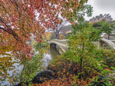 Yay köprü Central Park, New York? İtalyan