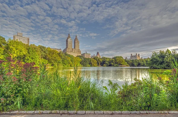 Central Park Lago — Foto de Stock