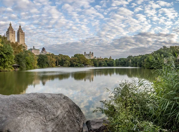 No lago do Central Park — Fotografia de Stock