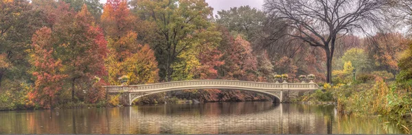 Bow bridge, Central Park, New York Cit — стоковое фото