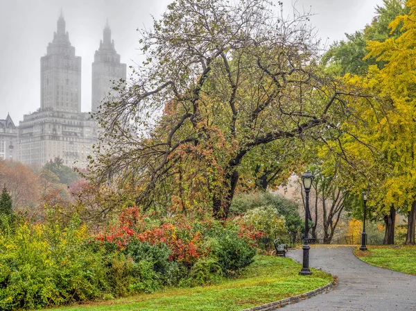 Central Park, New York City im Herbst — Stockfoto