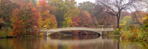 Bow bridge,Central Park, New York Cit — Stock Photo, Image