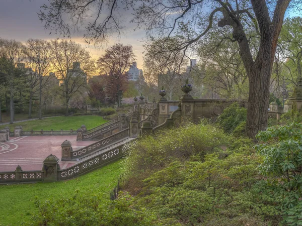 Bethesda Terrace and Fountain — Stock Photo, Image