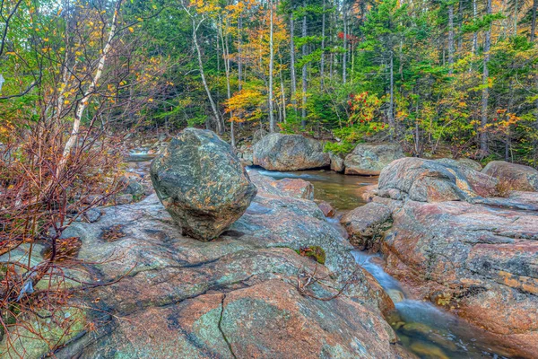 Autumn Swift River New Hampshire — Stock Photo, Image