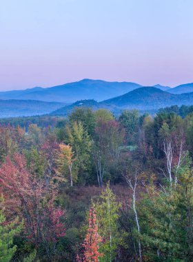 Kancamagus Otoyolu 'nun manzarası