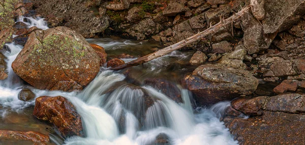 Herbst Swift River New Hampshire — Stockfoto