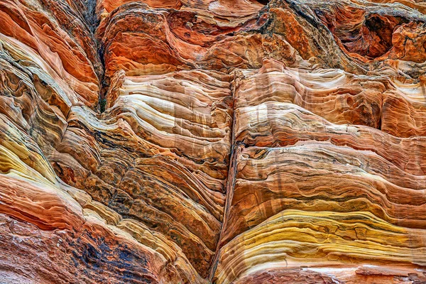 Arenisca Una Roca Sedimentaria Clásica Compuesta Principalmente Granos Silicato Tamaño Fotos de stock libres de derechos
