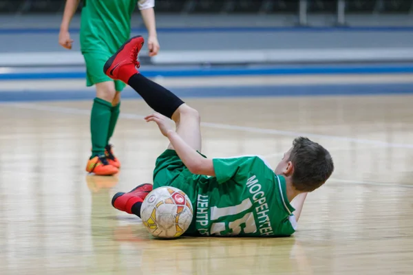 Concursos Futsal Entre Niños Dynamo Krylatskoye — Foto de Stock
