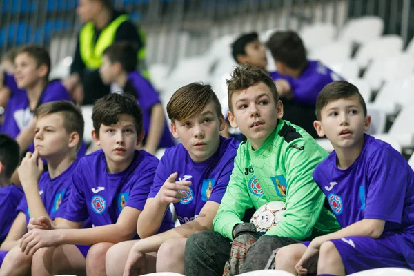 Competições Futsal Entre Crianças Dínamo Krylatskoye — Fotografia de Stock