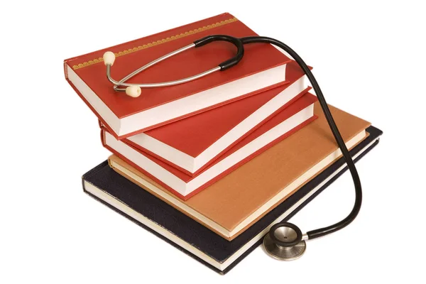 Tıp ders kitapları — Stok fotoğraf