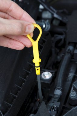 Araba motor yağ yağ çubuğu