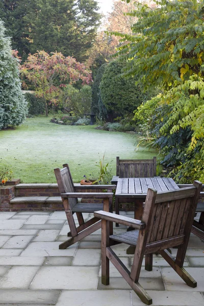 Arka bahçe verandave bahçe