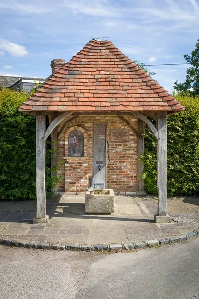 Aylesbury Lipca 2020 Schorne Well Holy Well Historyczna Studnia North — Zdjęcie stockowe