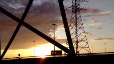 gün batımı doğa elektrik teknoloji