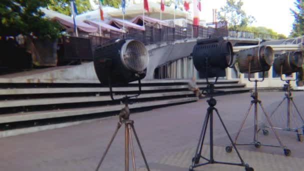 Projektor Filmowy Kina — Wideo stockowe