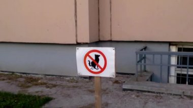 köpek yok defekasyon imzalar