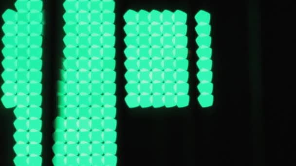 Textura Pozadí Zelené Lucerny — Stock video