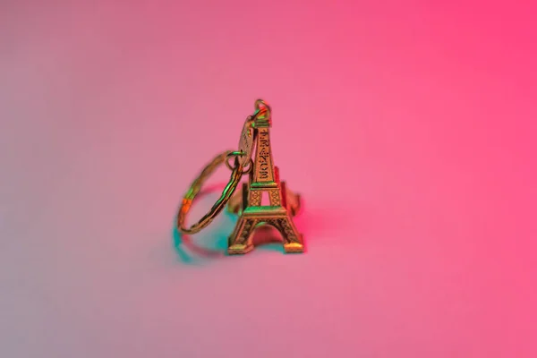 Souvenir Paris Eiffel Francia Turismo — Foto de Stock