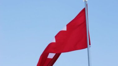 İsviçre bayrağı ulusal seyahat işareti