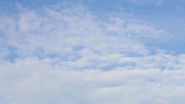 Хмари Небо Синій День Фону — стокове відео