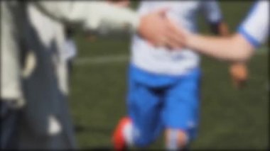 futbol takımı el sıkışma çocuk oyuncular