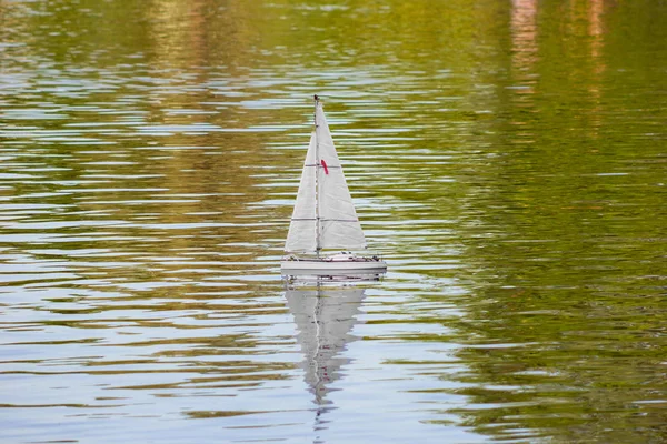 Sailboat Lake Small Boat Recreation — Stock Photo, Image