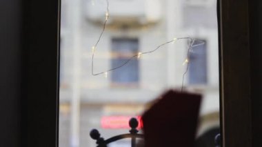 vitrin ışıkları bulanık modern dekorasyon