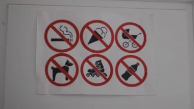 yasaklama işaretleri güvenlik simgesi simgesi simgesi