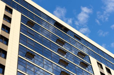 yüksek teknoloji mimari bina iş ofisi