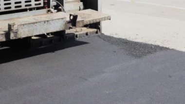 Asfalt Finişer makine yol Döşeme onarım