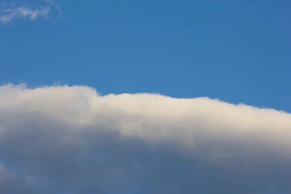 Nuage Bord Ciel Blanc Couverture Arrière Plan Liberté — Photo