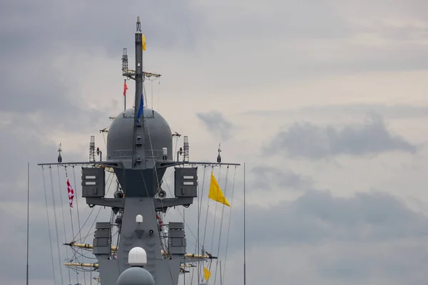 Savaş Gemisi Force Radar Askeri Devriye Savaş Gemisi — Stok fotoğraf