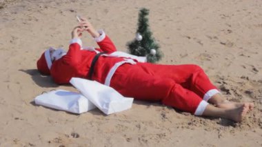 santa claus alışveriş online telefon teknolojisi